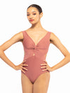 *エレベ ダンスウェア ジャッキー・レオタード サンドストーン Eleve Dancewear Jackie Leotard Sandstone RTW