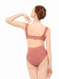 *エレベ ダンスウェア ジャッキー・レオタード サンドストーン Eleve Dancewear Jackie Leotard Sandstone RTW