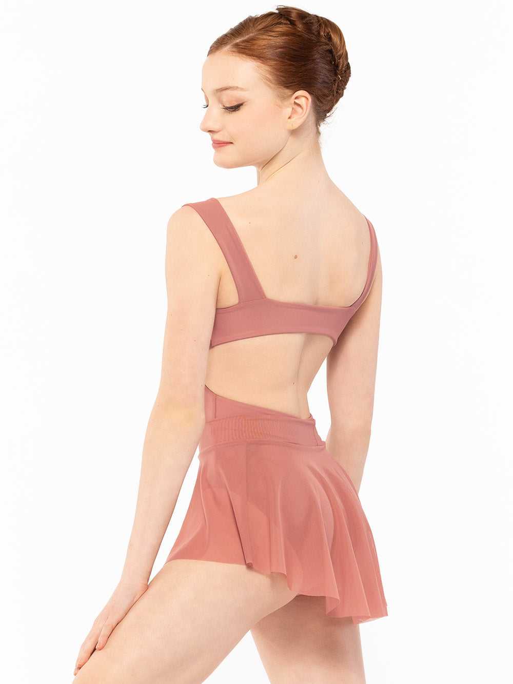 *エレベ ダンスウェア ジャッキー・レオタード サンドストーン Eleve Dancewear Jackie Leotard Sandstone RTW