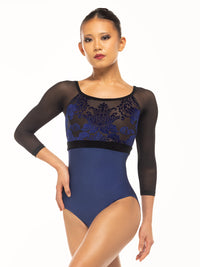 エレベ ダンスウェア エラ・レオタード Eleve Dancewear Ella Leotard Baroque Sapphire RTW