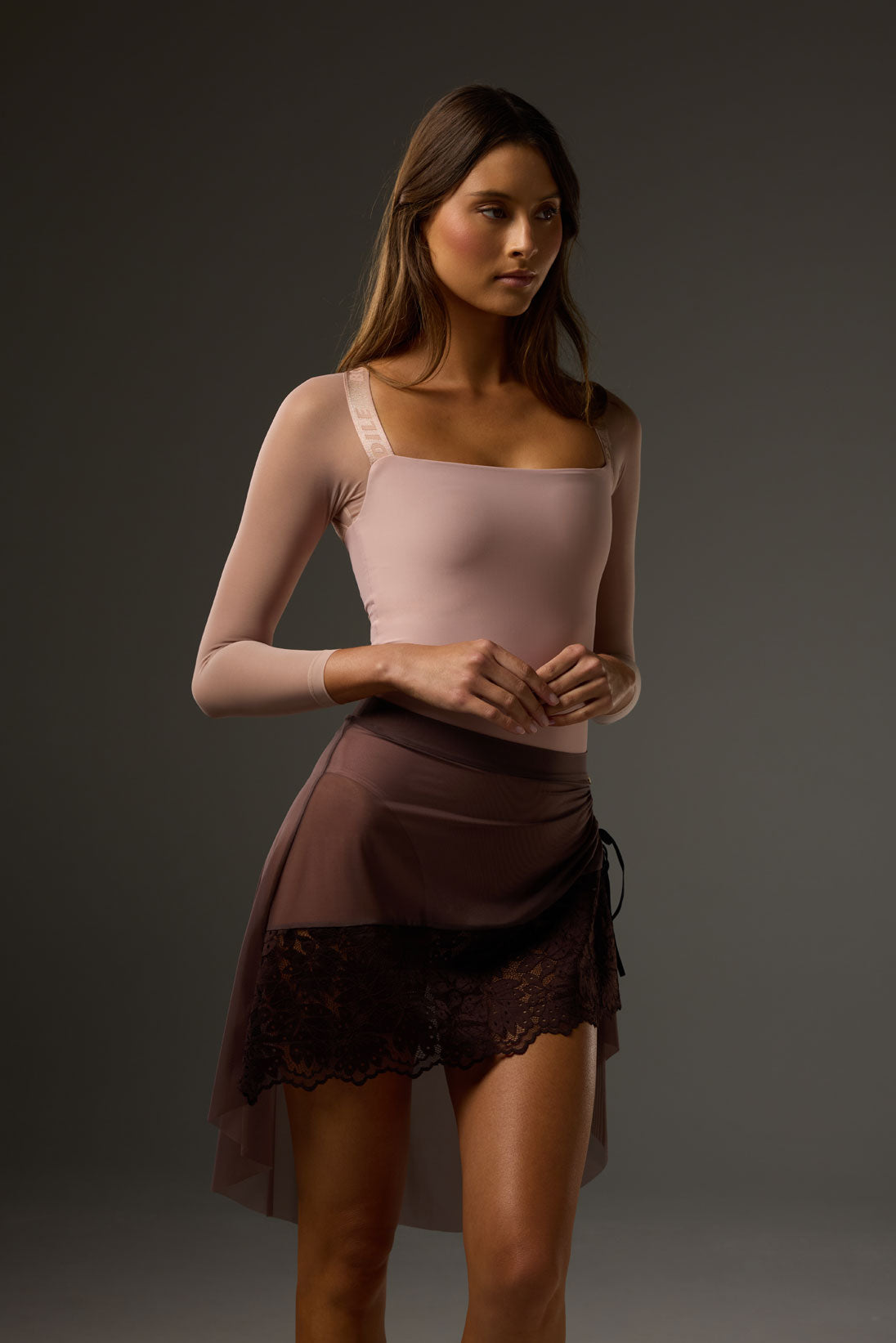 ボディール ジセラ レースリハーサルスカート BODILE GISELLA LACE REHEARSAL SKIRT