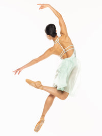 エレベ ダンスウェア イリア・レオタード スペアミント・ベルベット Eleve Dancewear Ilia Leotard Spearmint Crushed Velvet RTW