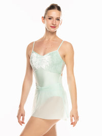 エレベ ダンスウェア アモラスカート Eleve Dancewear Amora Skirt Spearmint Mesh RTW