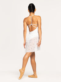 エレベ ダンスウェア ロングハイロースカート Eleve Dancewear Long High-Low Skirt Baby's Breath Mesh RTW