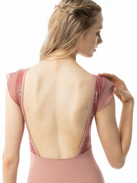 サフォーク ダーシー エンパイア フラッタースリーブレオタード 【大人】SUFFOLK Darcy Empire Flutter Sleeve Adult Leotard