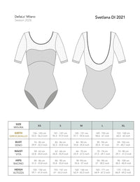 デラロミラノ スヴェトラーナ レオタード DellaLo' Milano Svetlana DI 2021 - Dance Leotard