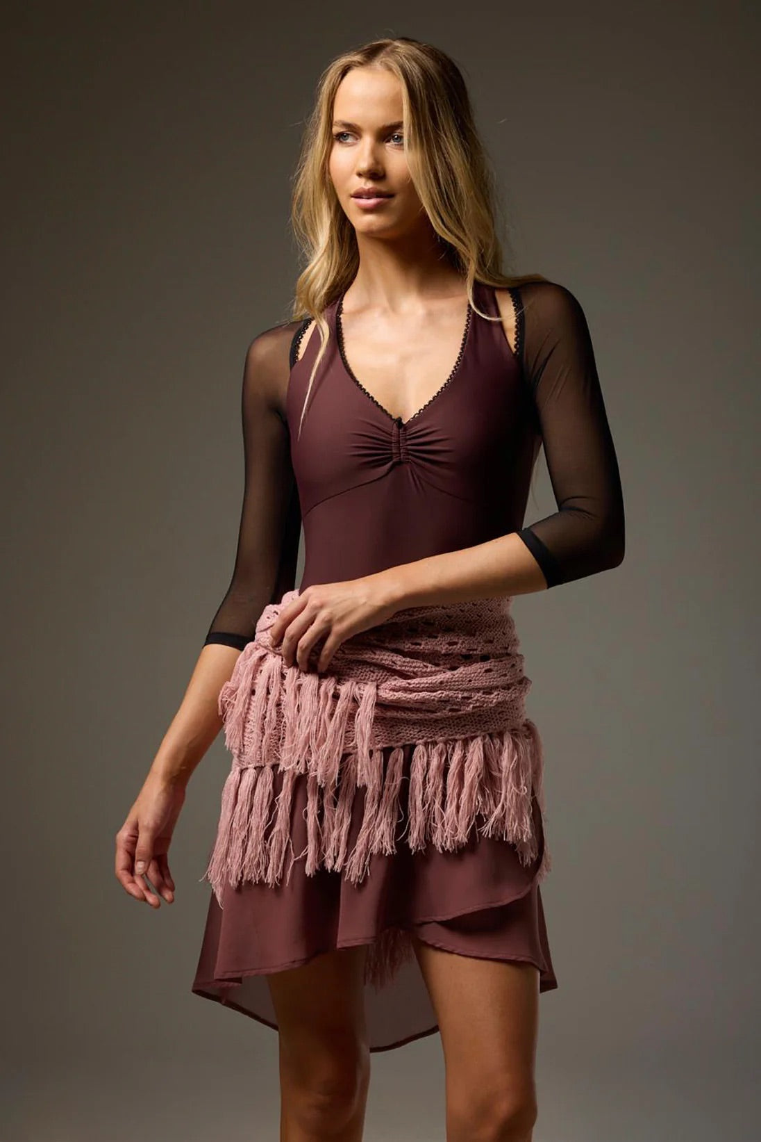 ボディール バレリーナラップ 三角ショール ストール BODILE THE BALLERINA WRAP