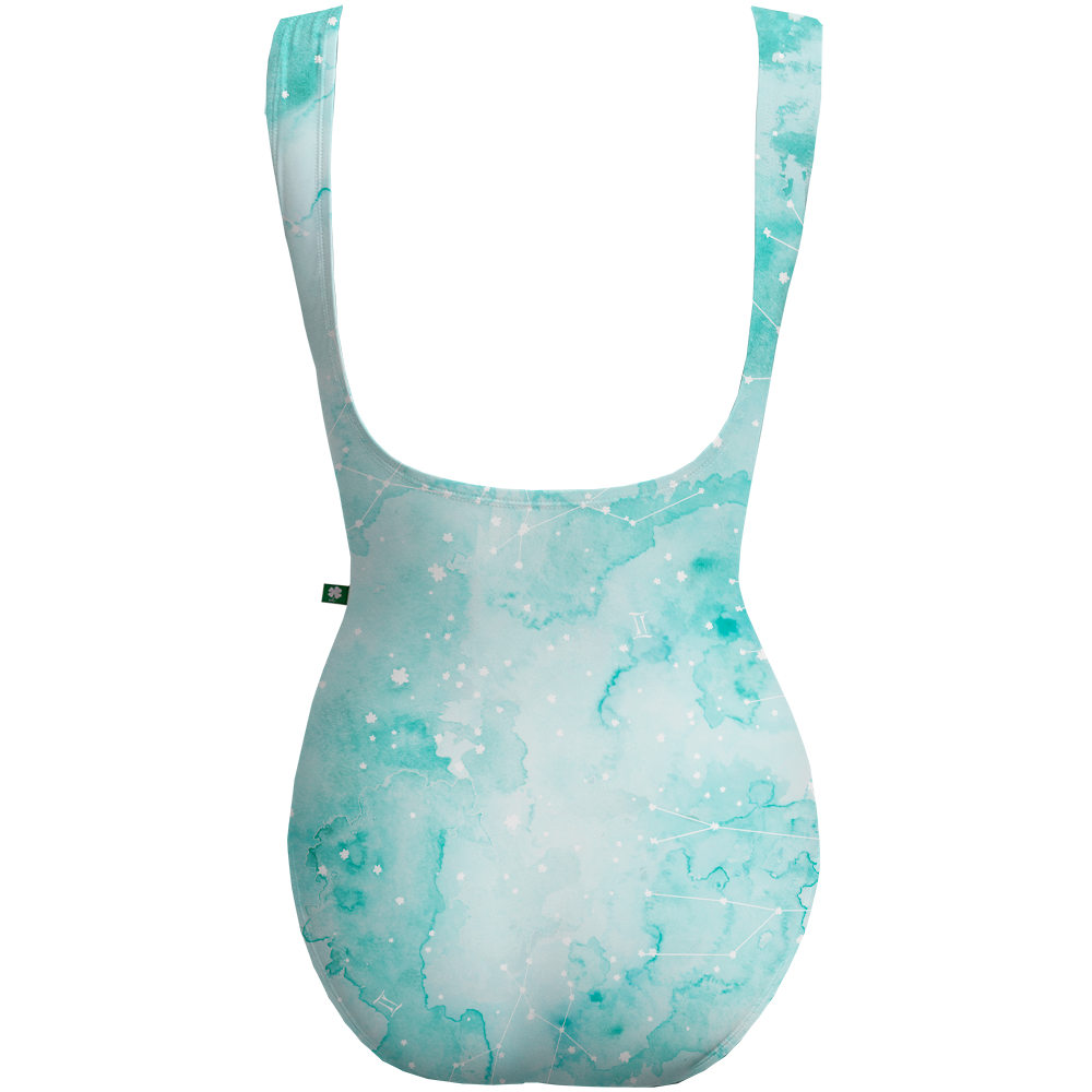 ラッキーレオ タンクレオタード Luckyleo TURQUOISE GEMINI CONSTELLATION CRESCENT