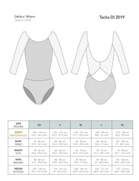 デラロミラノ タチタ レオタード DellaLo' Milano Tacita DI 2019 - Dance Leotard