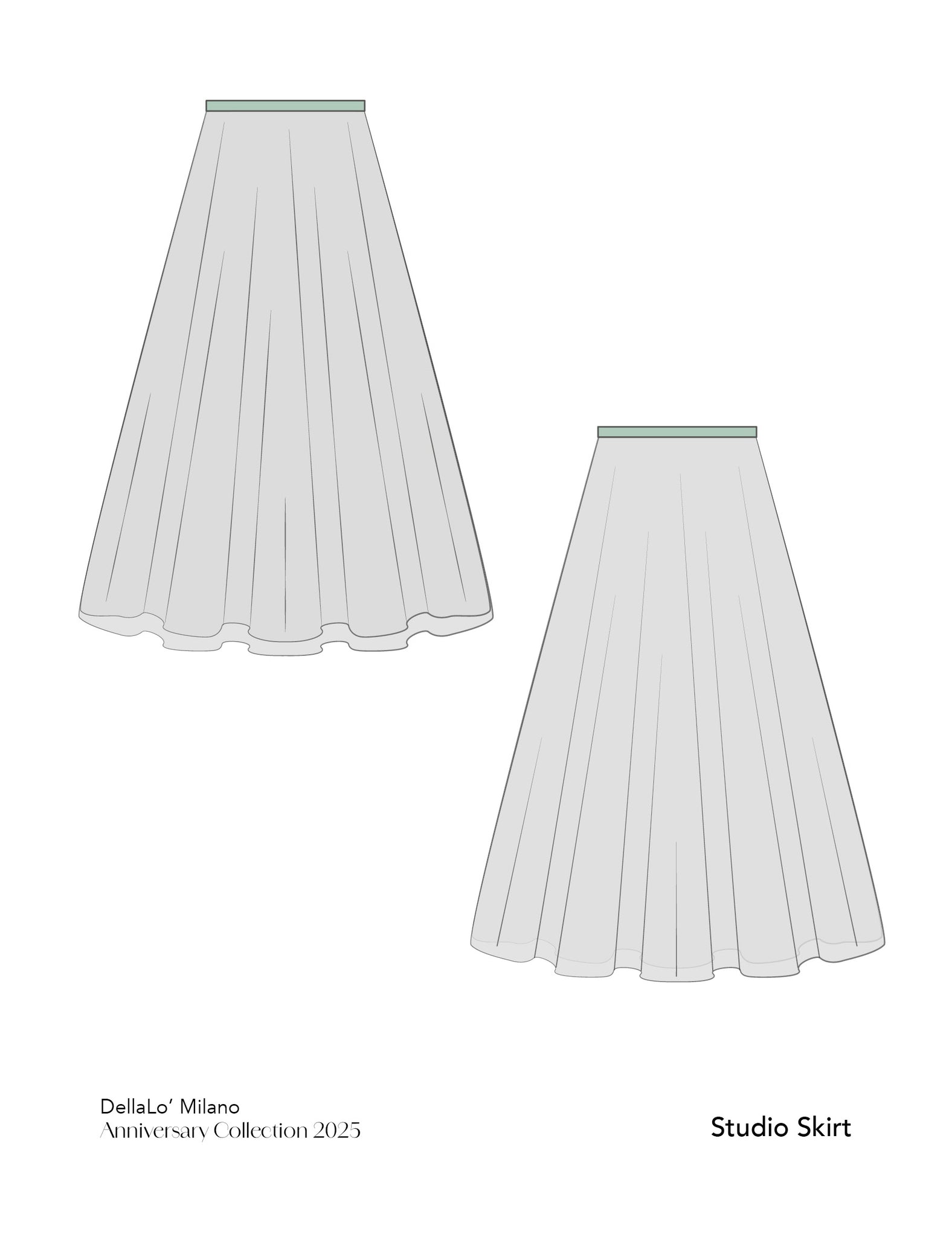 デラロミラノ スタジオ スカート DellaLo' Milano Studio Skirt – 輸入