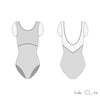 デラロミラノ レオタード クラッシー イージデ（予約商品）DellaLo' Milano Season 2024 Iside CL - Dance leotard