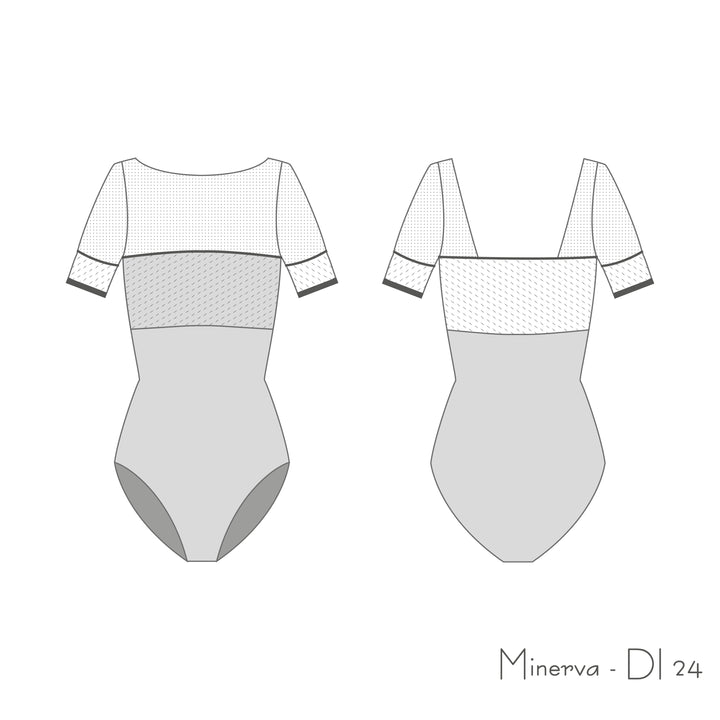 デラロミラノ レオタード アイコンズ ミネルヴァ（予約商品）DellaLo' Milano Season 2024 Minerva DI - Dance leotard