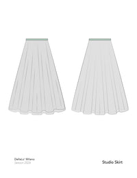 デラロミラノ スタジオ スカート DellaLo' Milano Studio Skirt 2026