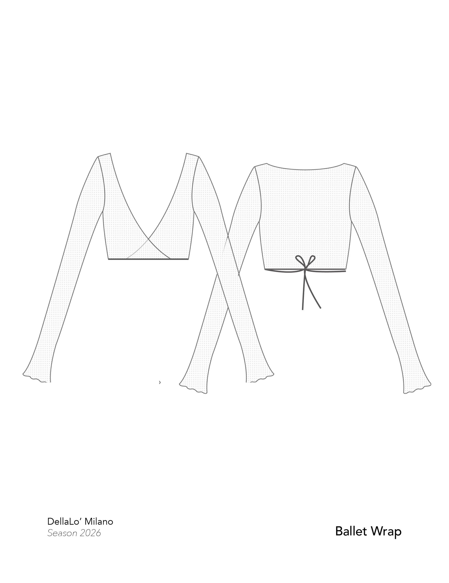 デラロミラノ バレエラップ DellaLo' Milano Ballet Wrap 2026 – 輸入