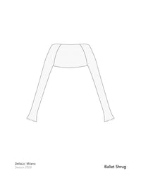 デラロミラノ バレエ シュラグ DellaLo' Milano Ballet Shrug 2026