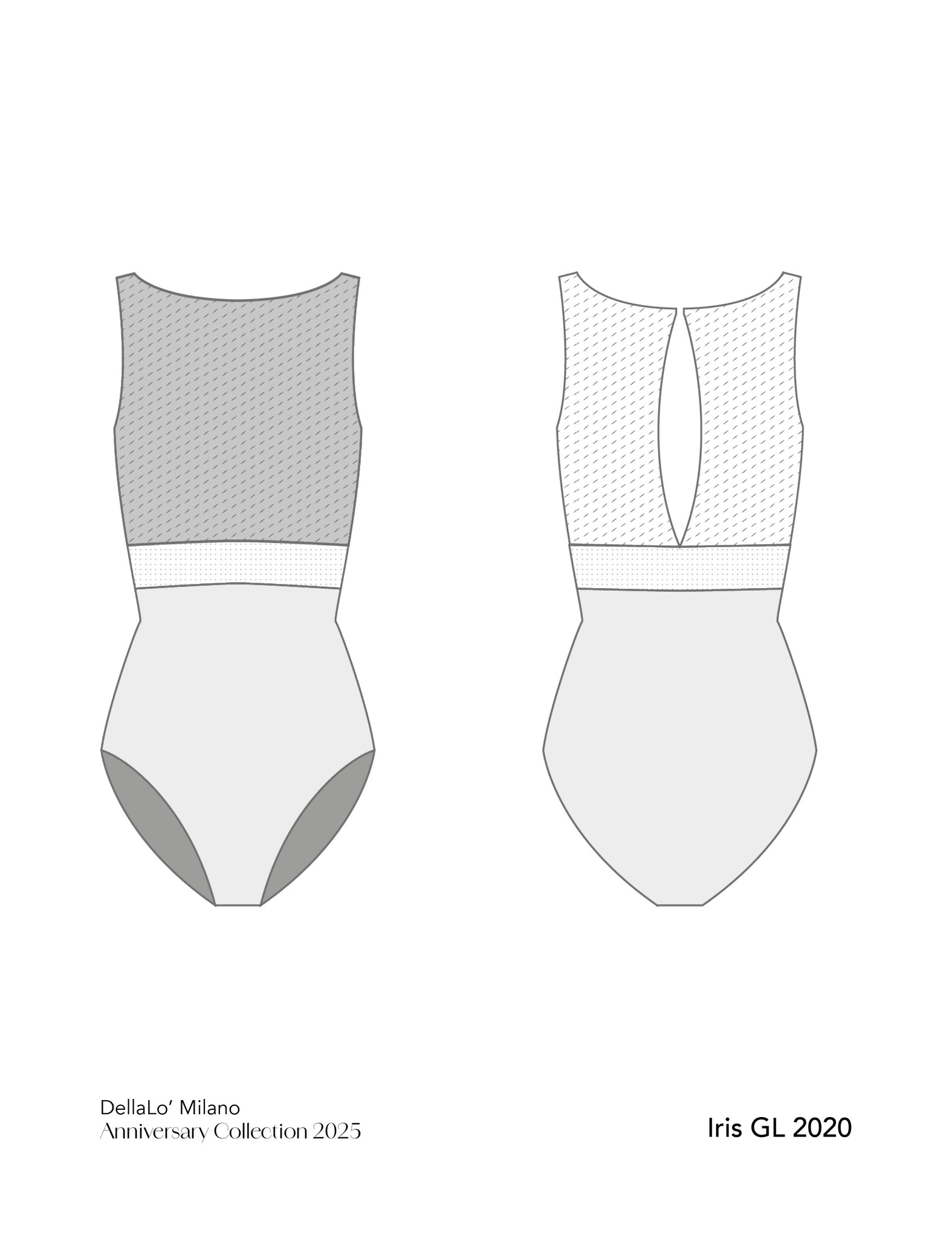 デラロミラノ アイリス（イリス）レオタード DellaLo' Milano Iris GL