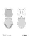 デラロミラノ レオタード DellaLo' Milano Icons 2025  Iris DI 2023 - Dance Leotard