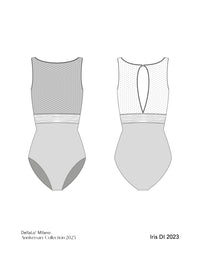 デラロミラノ レオタード DellaLo' Milano Icons 2025  Iris DI 2023 - Dance Leotard