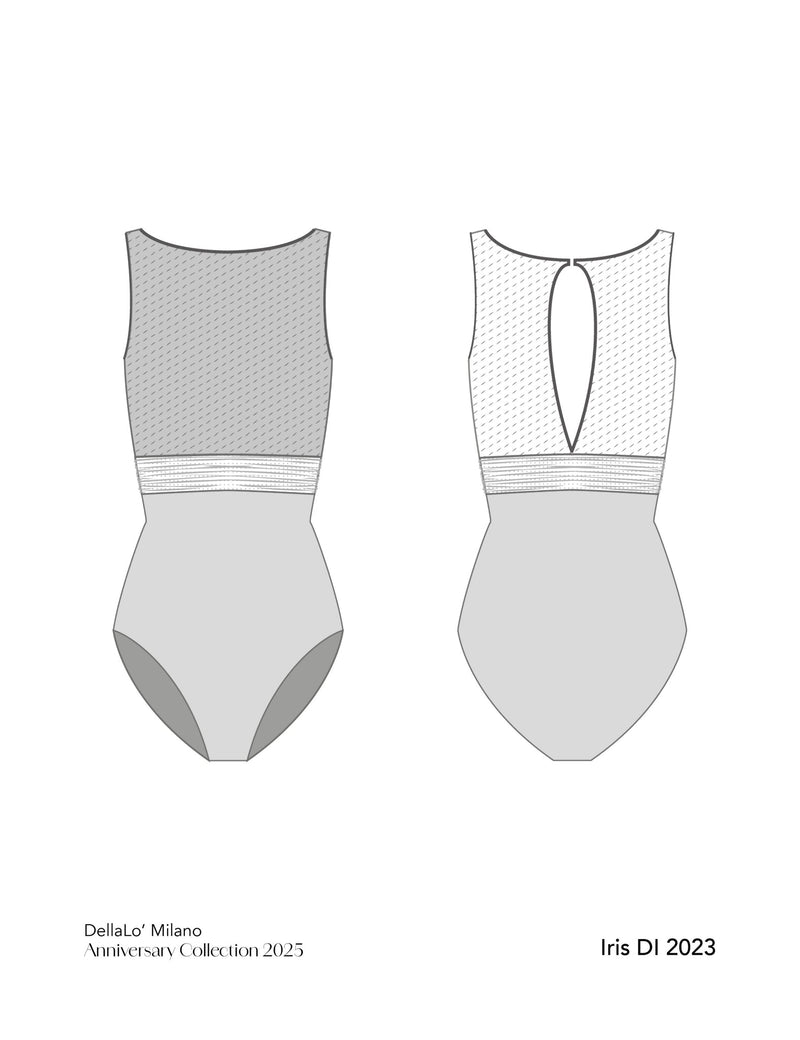 デラロミラノ レオタード DellaLo' Milano Icons 2025  Iris DI 2023 - Dance Leotard