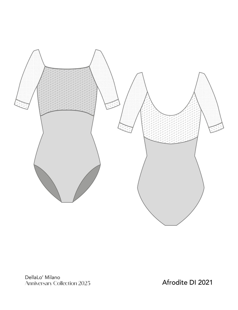 デラロミラノ レオタード DellaLo' Milano Icons 2025 Afrodite DI 2021 - Dance Leotard
