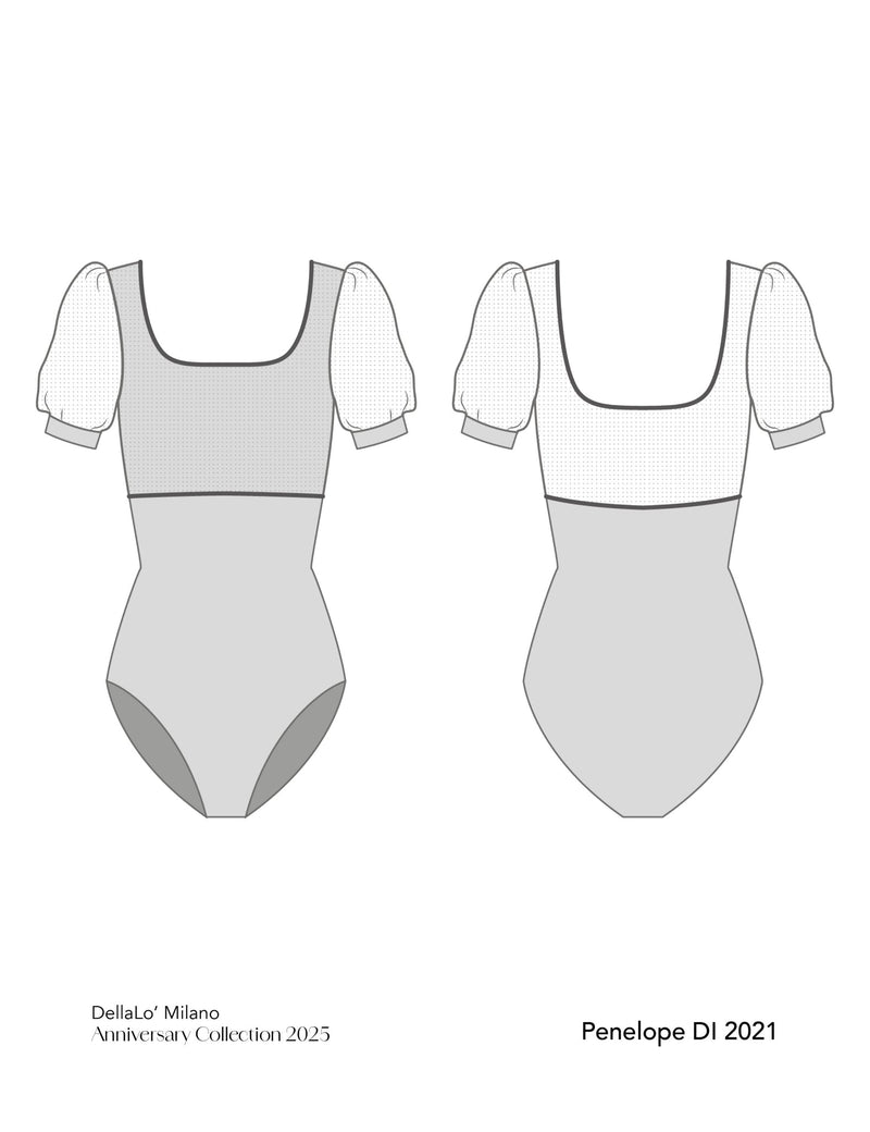 デラロミラノ レオタード DellaLo' Milano Icons 2025 Penelope DI 2021 - Dance Leotard