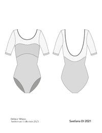 デラロミラノ レオタード DellaLo' Milano Icons 2025 Svetlana DI 2021 - Dance Leotard