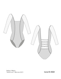 デラロミラノ レオタード DellaLo' Milano Icons 2025 Irene DI 2022 - Dance Leotard