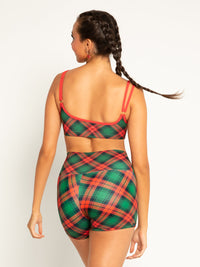 エレベ ダンスウェア クレア ショーツ 5 インチ Eleve Dancewear Claire Shorts 3" Tis The Season RTW