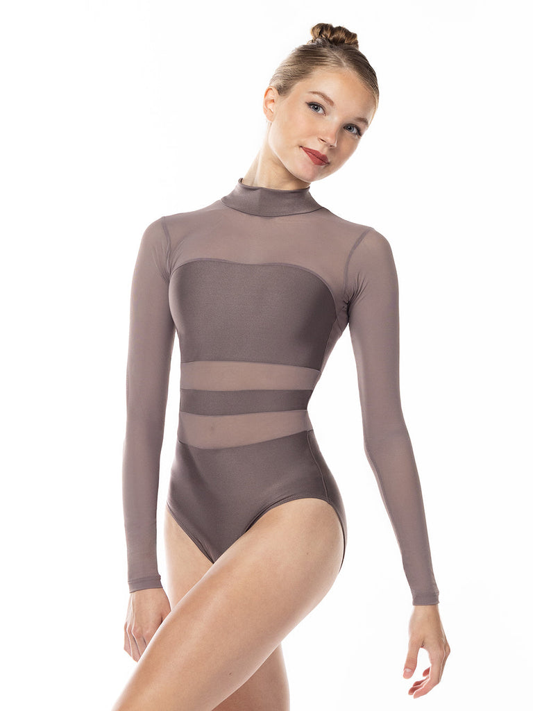 エレベ ダンスウェア ゾーイ レオタード トリュフ Eleve Dancewear Zoe Leotard Truffle RTW