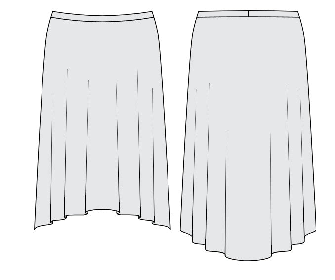 エレベ ダンスウェア カスタム 2パネルスカート Eleve Dancewear Custom Two Panel Skirt