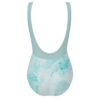 ラッキーレオ タンクレオタード Luckyleo TURQUOISE GEMINI CONSTELLATION & TURQUOISE MESH ANGEL