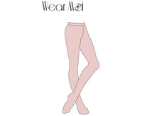 ウェアモア プルミエール フットドタイツ ライトピンク L/XL Wear Moi PREMIERE FOOTED TIGHTS LIGHT PINK （在庫商品）DIV124