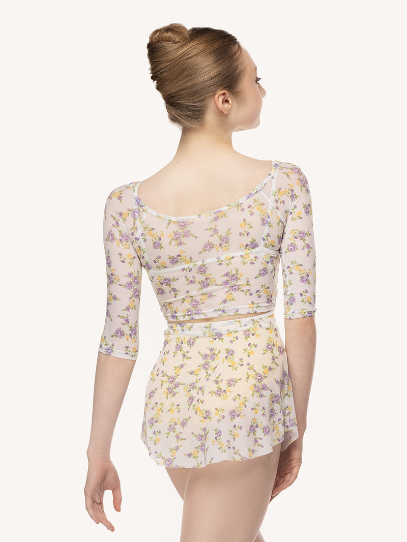 エレベ ダンスウェア チューリップ・スカート Eleve Dancewear Tulip Skirt Violetta Mesh RTW