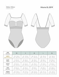 デラロミラノ ヴィットリア レオタード DellaLo' Milano Vittoria GL 2019 - Dance Leotard