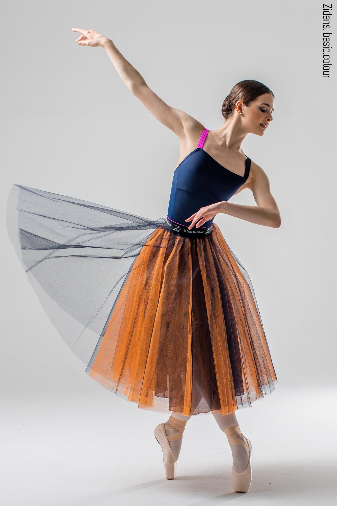 ジダンス リハーサルチュールスカート ランタン ZIDANS