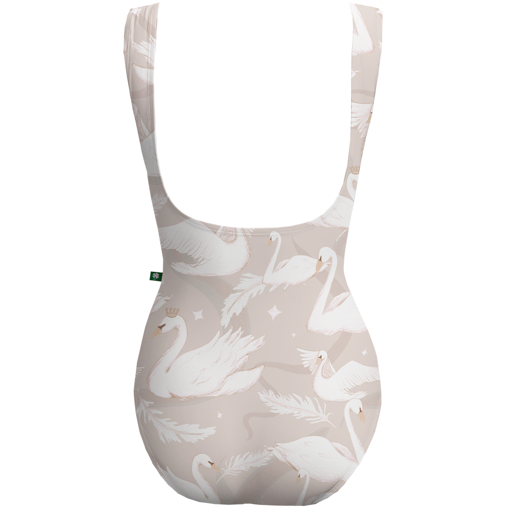ラッキーレオ タンクレオタード Luckyleo WHITE SWAN CRESCENT