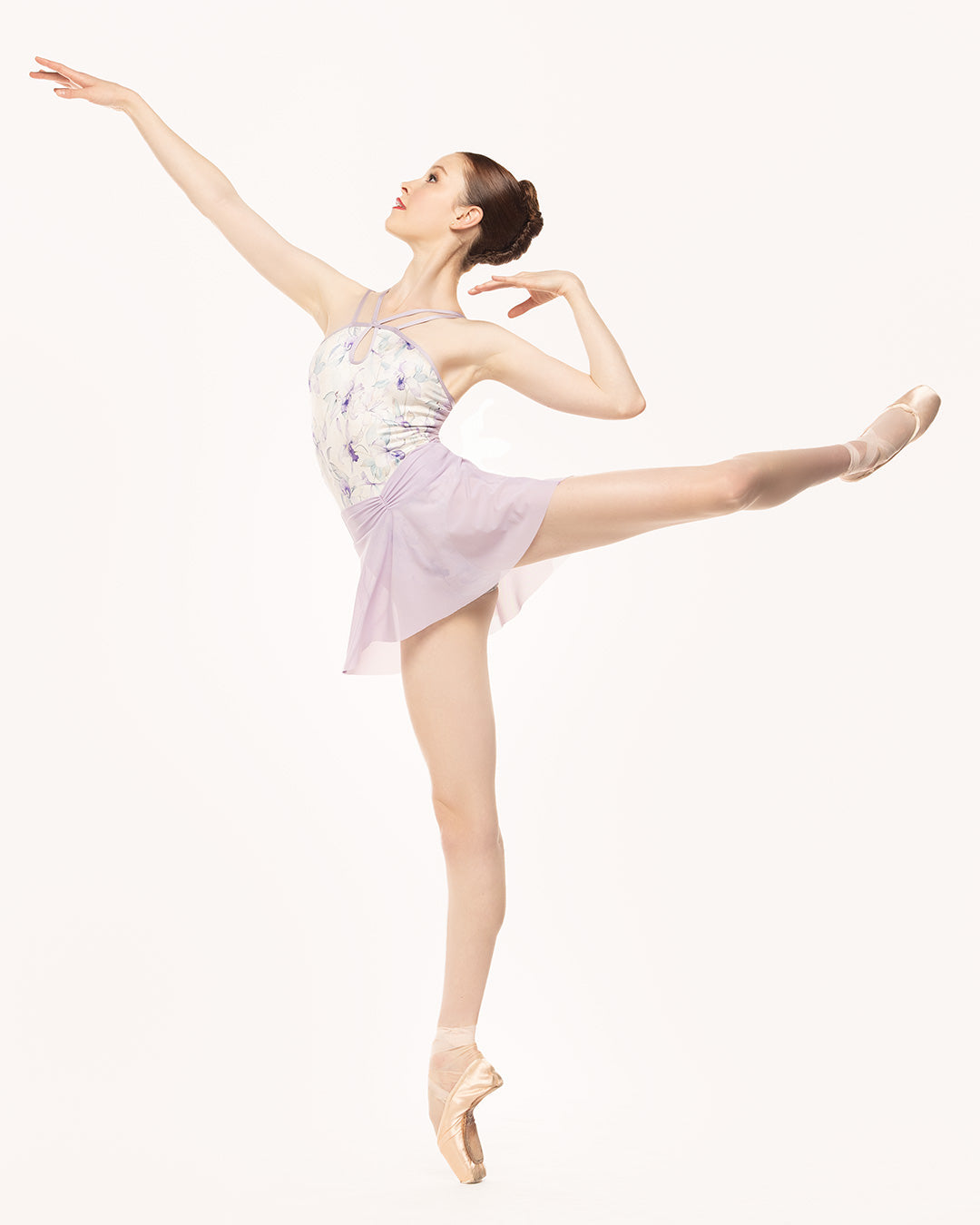 エレベ ダンスウェア レオタード Eleve Dancewear Noelle Leotard Wild Orchid RTW