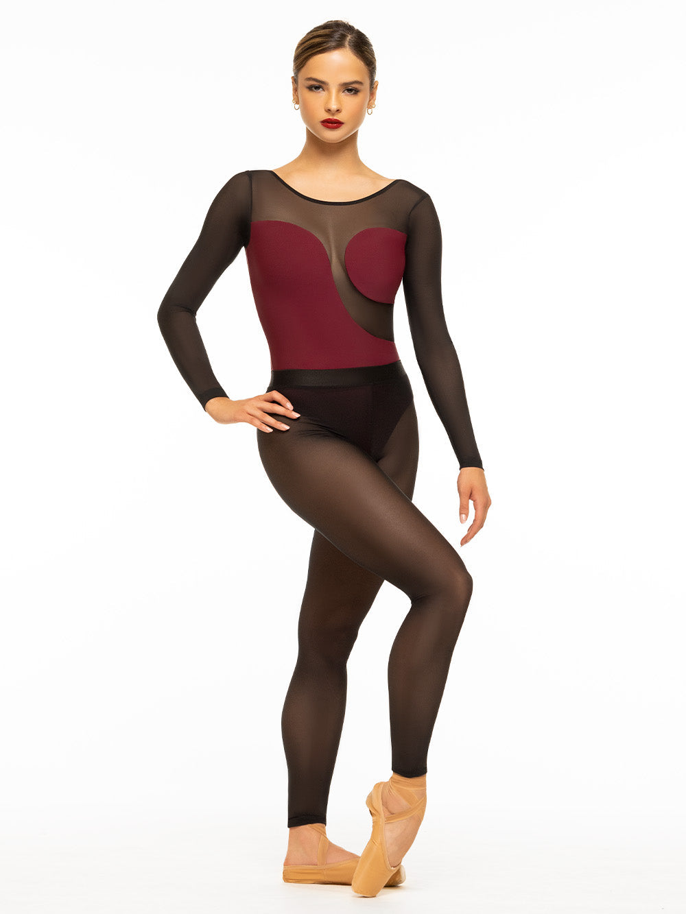 エレベ ダンスウェア Eleve Dancewear Luna Leotard Wine RTW – 輸入