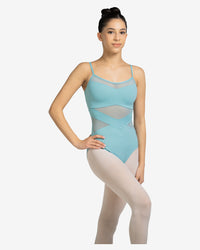 リュリ キャミソール メッシュ レオタード セシリア 全48色【大人】LULLI Womens Camisole Mesh Leotard Cecelia