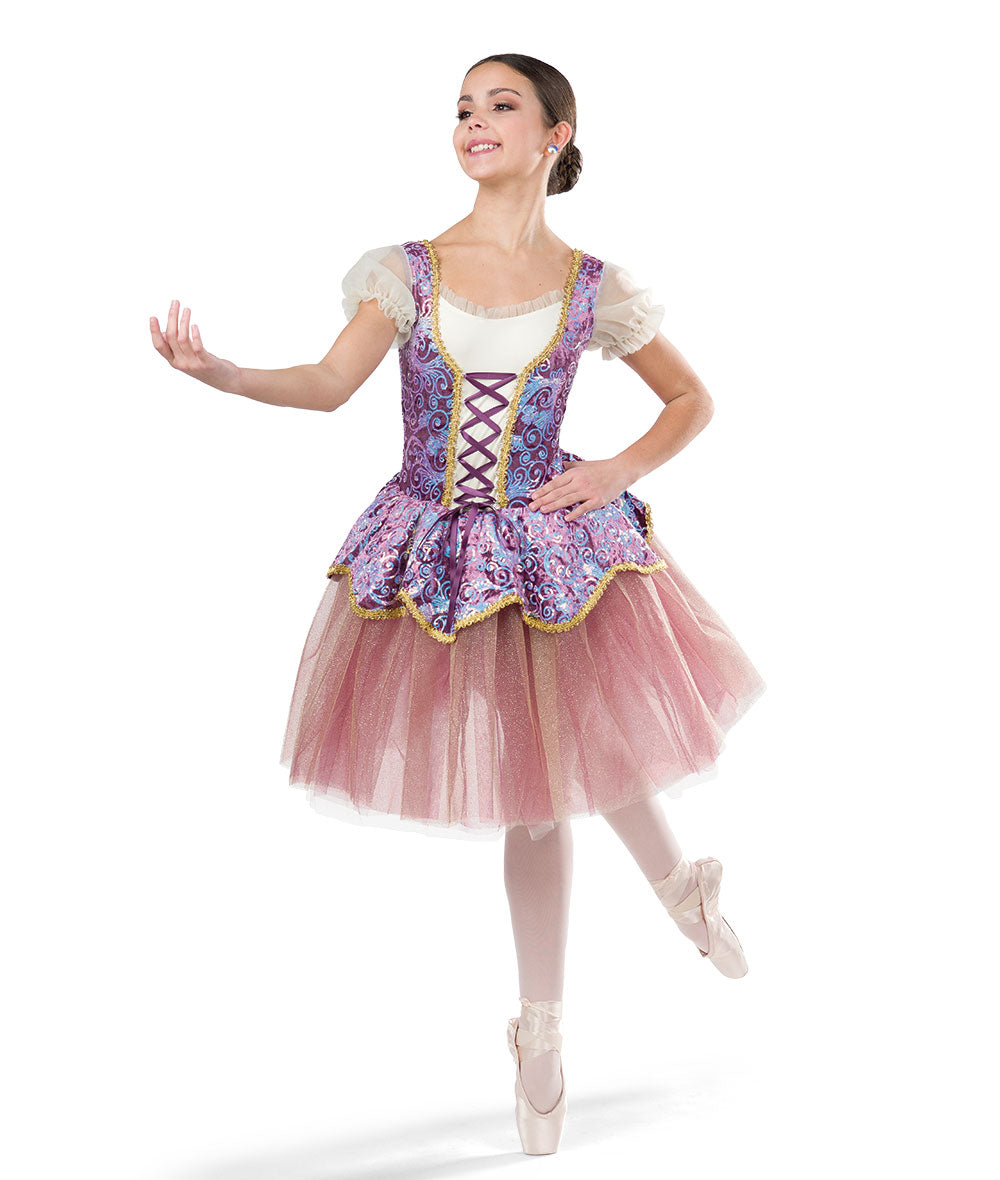 アウィッシュカムトゥルー ダンス衣装 バレエ/ホリデー ベル A Wish