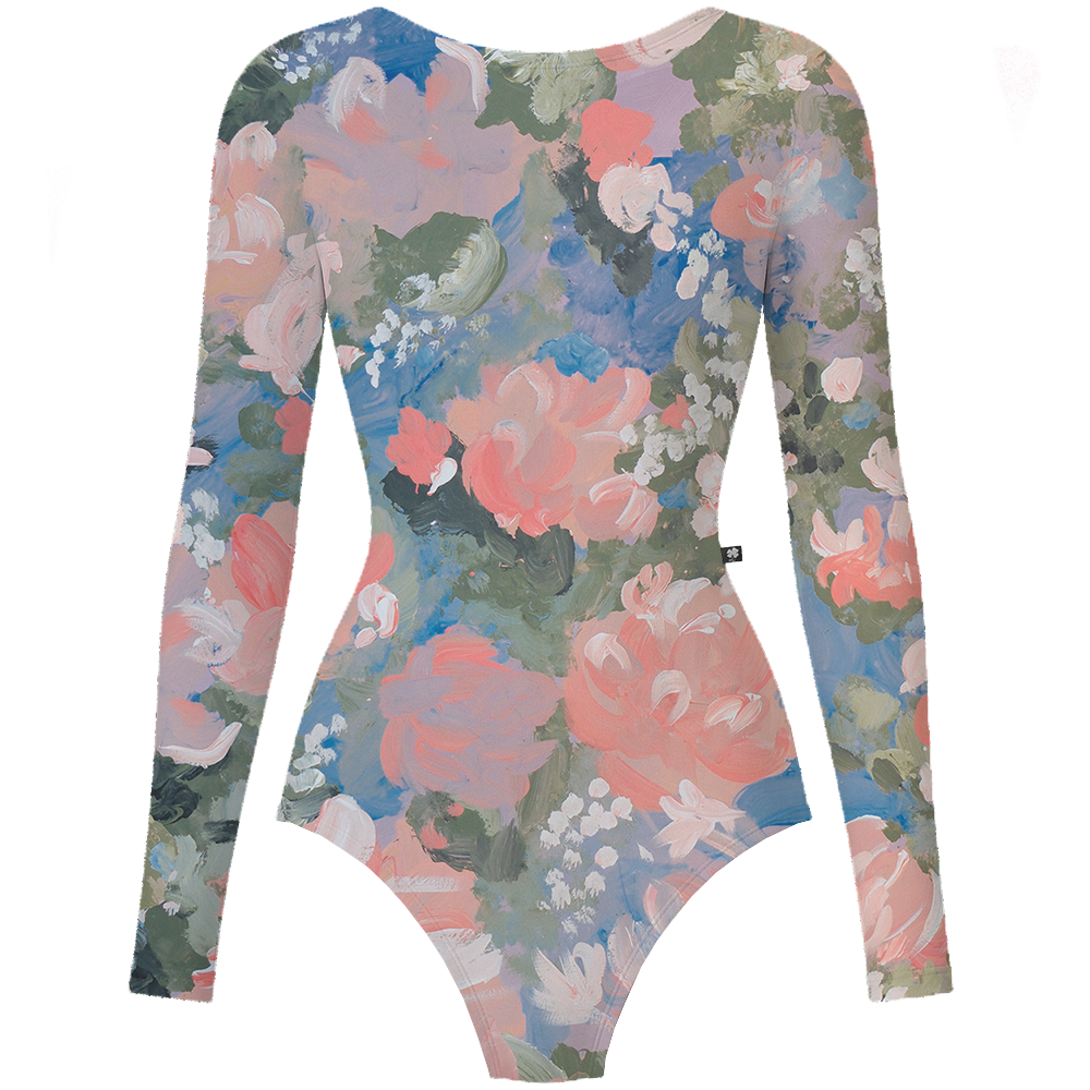 ラッキーレオ レオタード Luckyleo WINDSWEPT FULL SLEEVE ALLURE