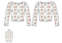 【カスタム】エレベ ダンスウェア アンディ シャツ Eleve Dancewear Custom Andi Shirt