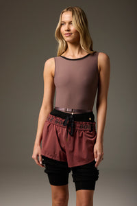 ボディール ウォームアップ パンツ BODILE LUXE WARM-UP SHORT