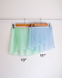 B.S.B.L Wrap Skirt 'Rosewater' バレエ巻きスカート 28cm, 33cm, 40cm