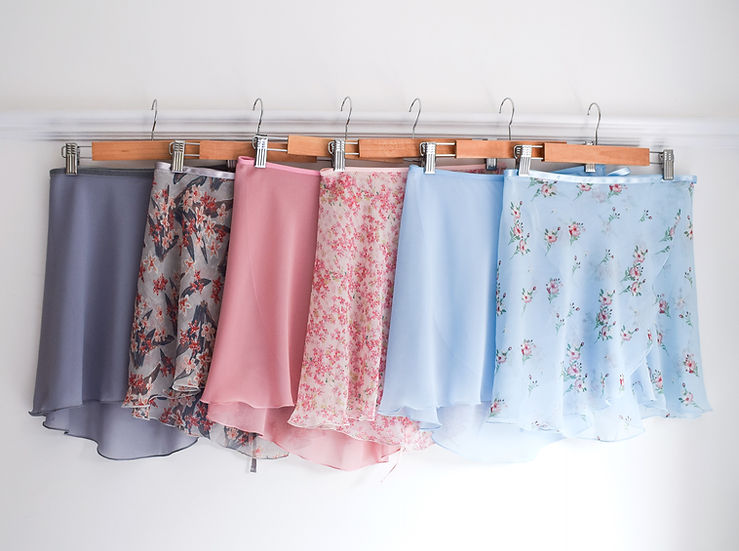 B.S.B.L Wrap Skirt Best of 2023 Collection バレエ巻きスカート 28cm, 33cm, 40cm, 48cm, 53cm, 61-66cm