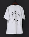 レヴダンス Tシャツ LEVDANCE ballet poses basic tee WHITE