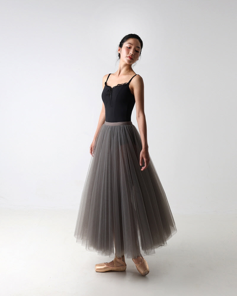 レヴダンス エレイン Aライン チュチュ チャコール LEVDANCE elain A line tutu CHARCOAL