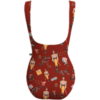 ラッキーレオ クレセント Luckyleo BURGUNDY NUTCRACKER SOLDIER CRESCENT