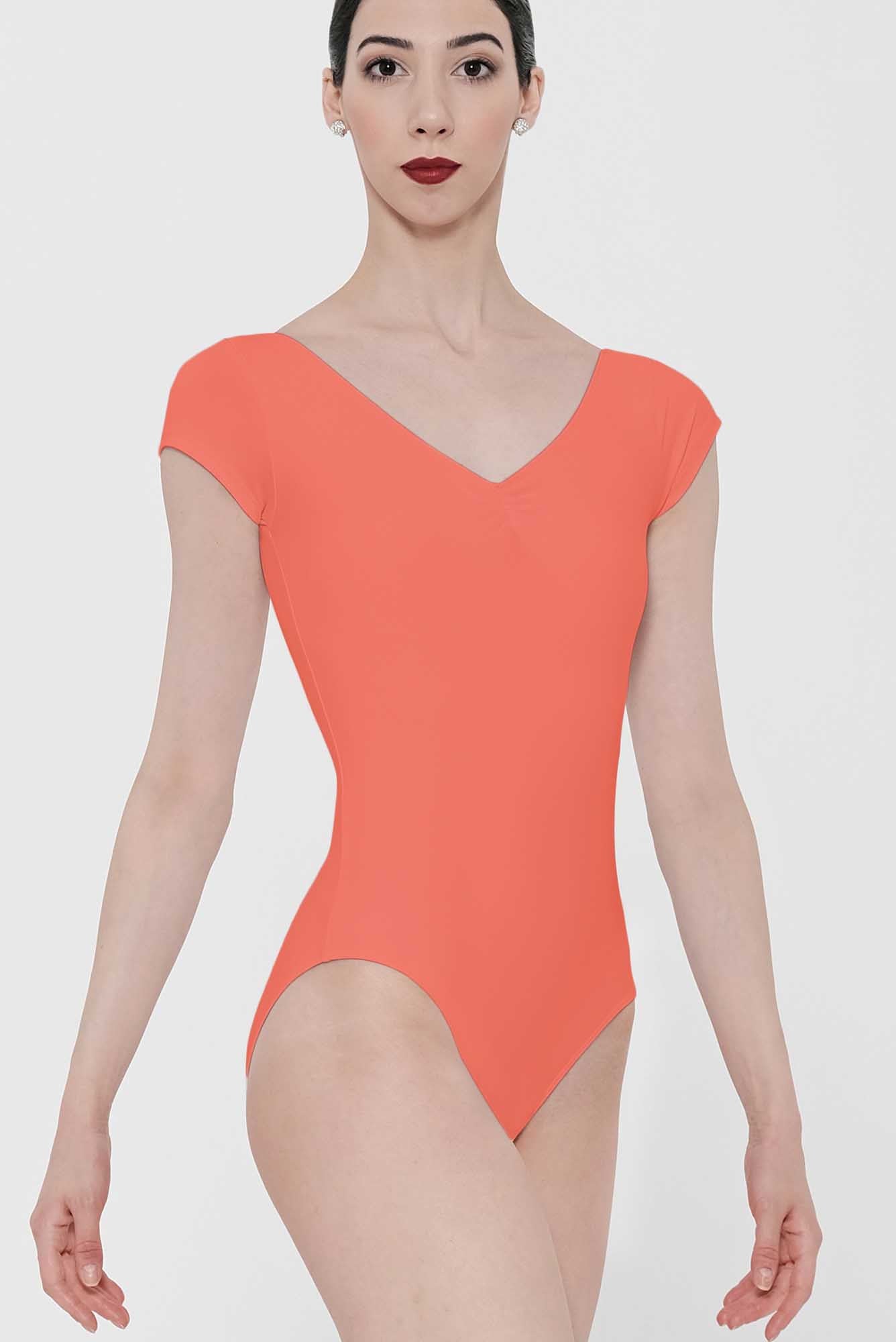 【ロゴ入れ3枚セット】ウェアモア キャンディード ショートスリーブレオタード 全17色 【大人】Wear Moi CANDIDE