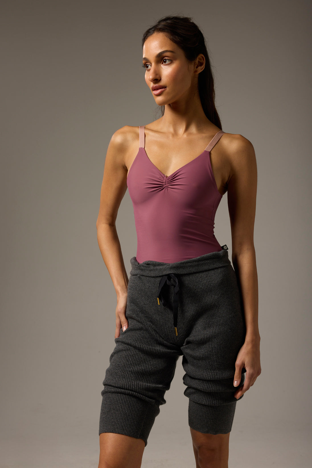 ボディール ウォームアップ パンツ BODILE LUXE WARM-UP SHORT